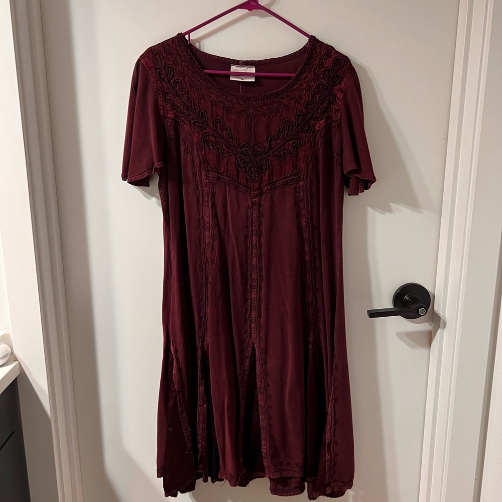 Vintage Whimsigoth Renaissance Dress